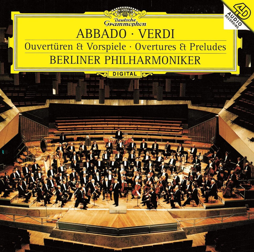 Claudio Abbado Verdi: Overtures / Preludes CD
