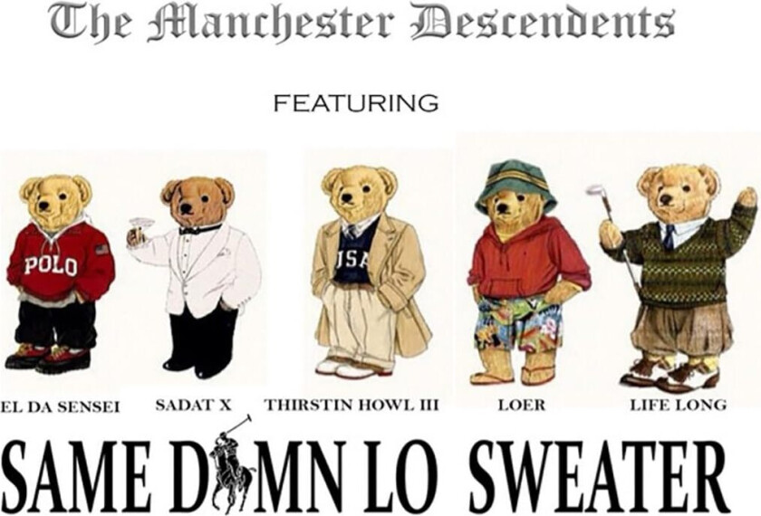 Manchester Decendants Same Damn Lo Sweater LP/Vinyl