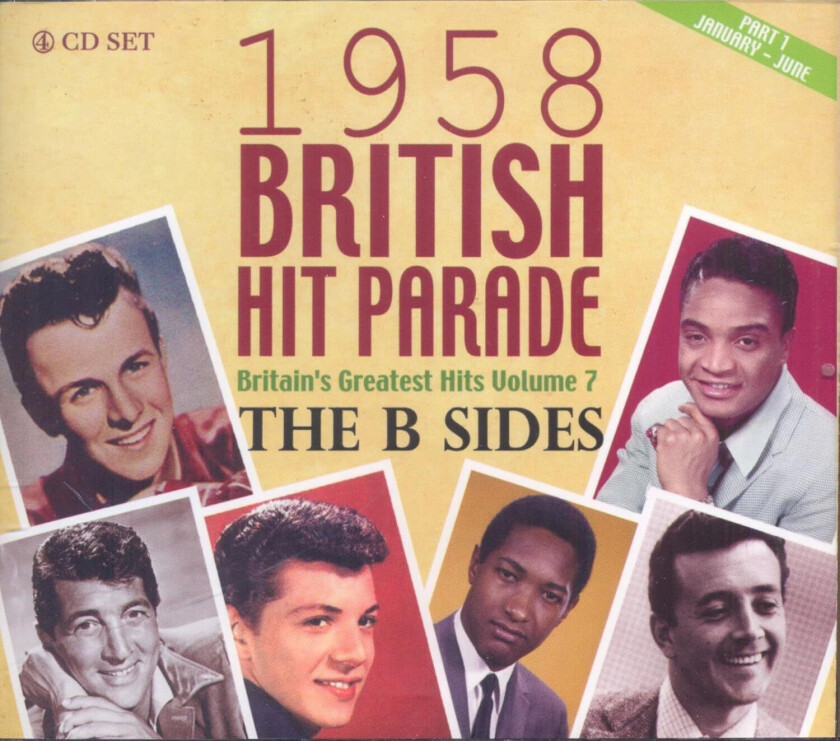 Diverse Artister 1958 British Hit Parade: The B Sides Par CD