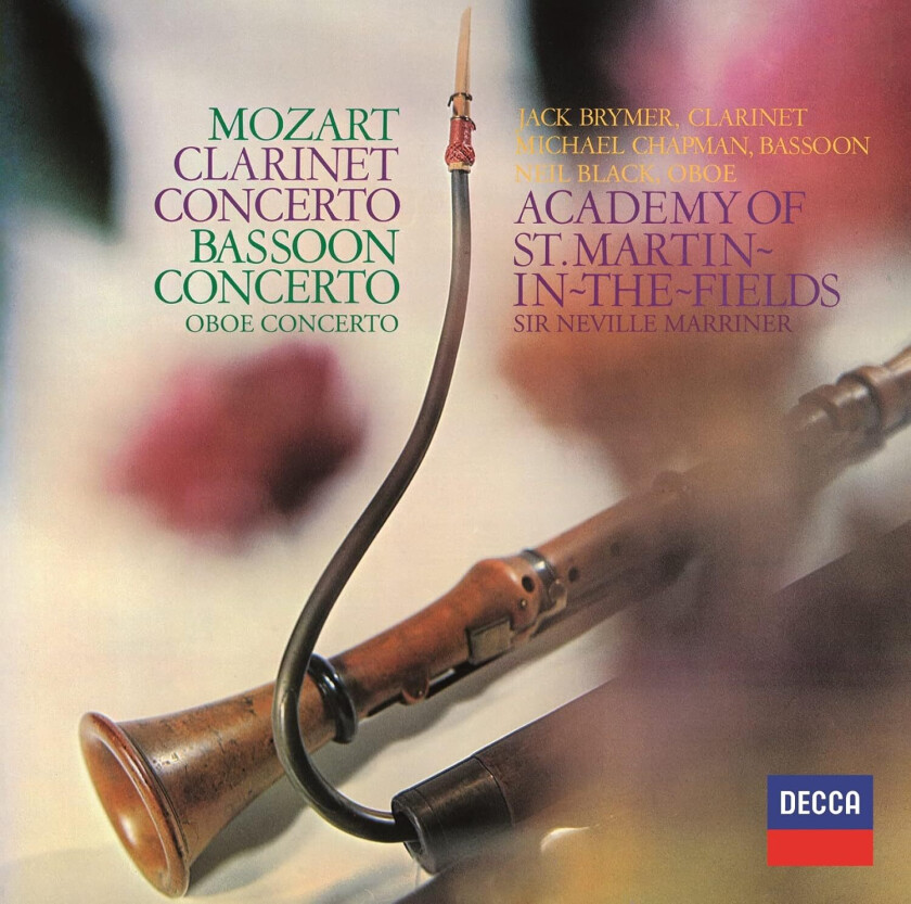 Jack Brymer Mozart: Clarinet Concerto / Oboe Cto / Bassoon Cto CD