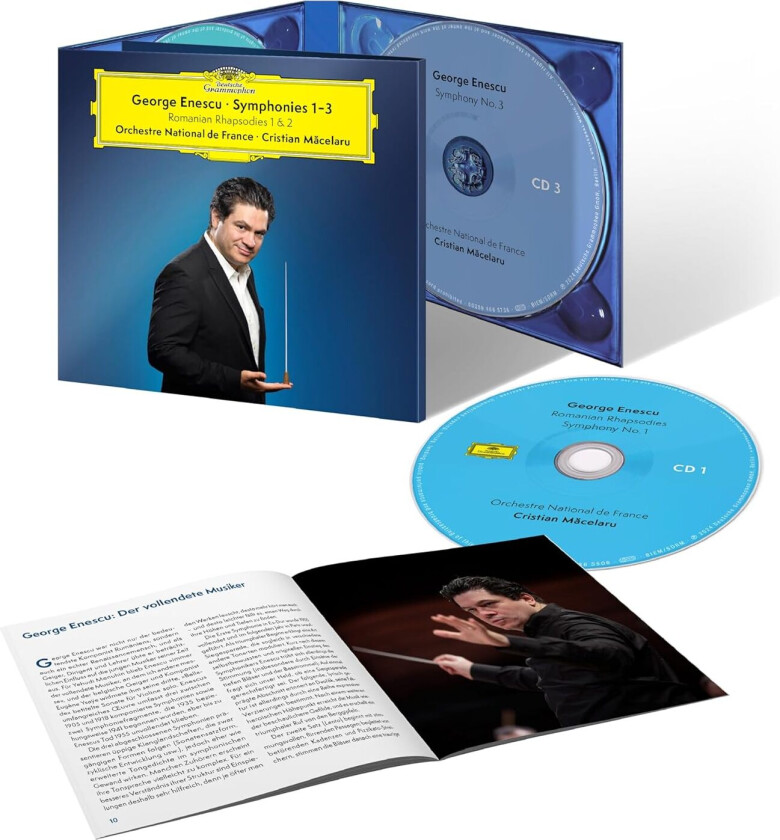 Cristian Macelaru, Orchestre National De Symphonies Nos. 13; Romanian Rhapsodies 1 & 2 CD