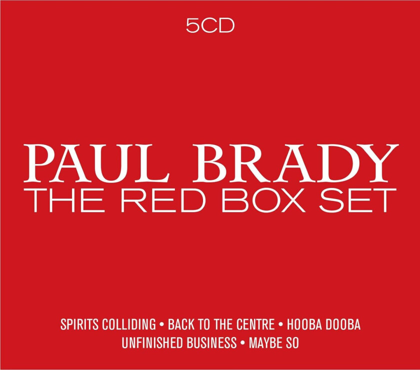 Paul Brady Red Box Set CD