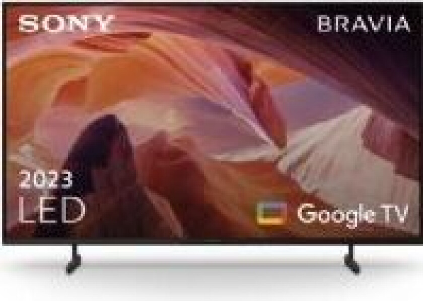 KD-43X80L, 109,2 cm (43), 3840 x 2160 piksler, LCD, Smart TV, Wi-Fi, Sort