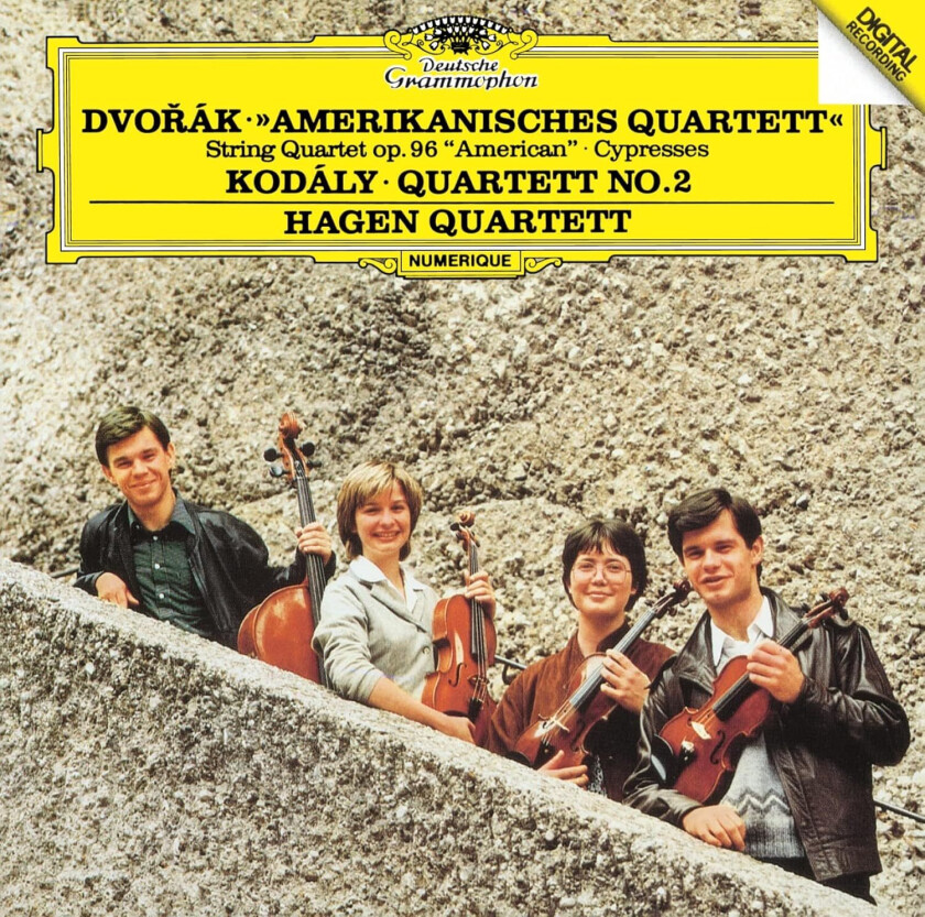 Hagen Quartett Dvorak: String Qrt 12 American / Cypresses CD