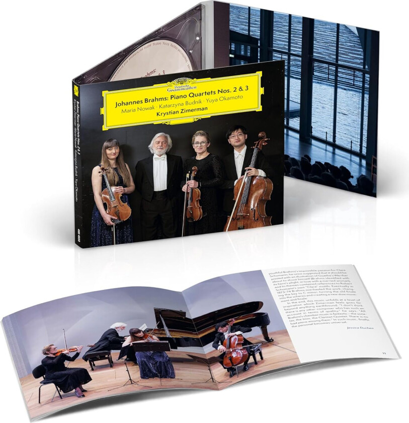 Krystian Zimerman Brahms: Piano Quartets Nos. 2 & 3 CD