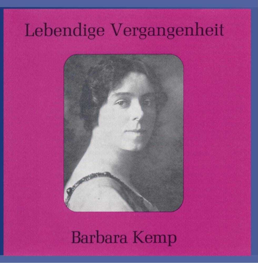 Barbara Kemp Arias CD