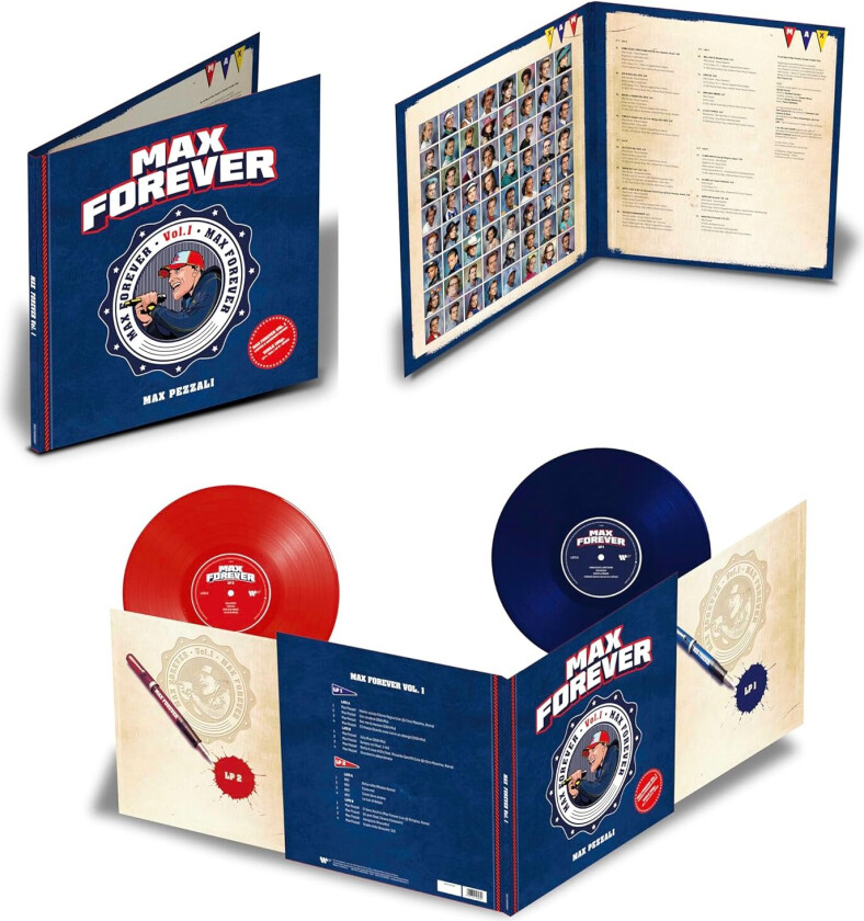 Max Pezzali Max Forever Vol 1 LP/Vinyl