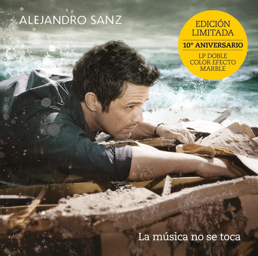 Alejandro Sanz 10 Aniversario La Musica No Se Toca LP/Vinyl