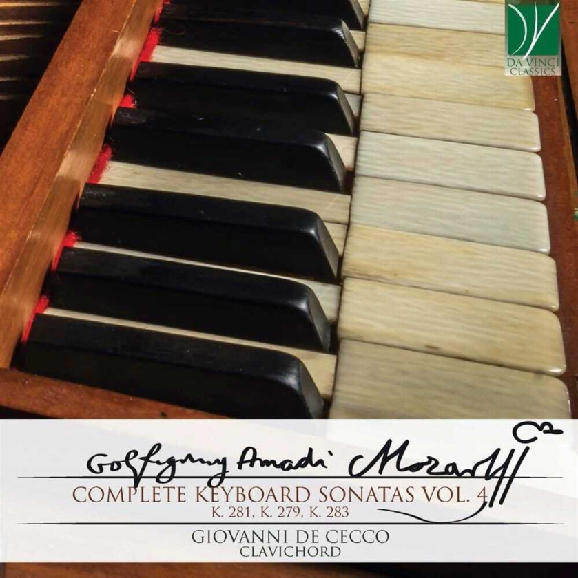 Giovanni De Cecco Mozart: Complete Keyboard Sonatas Vol 4 CD
