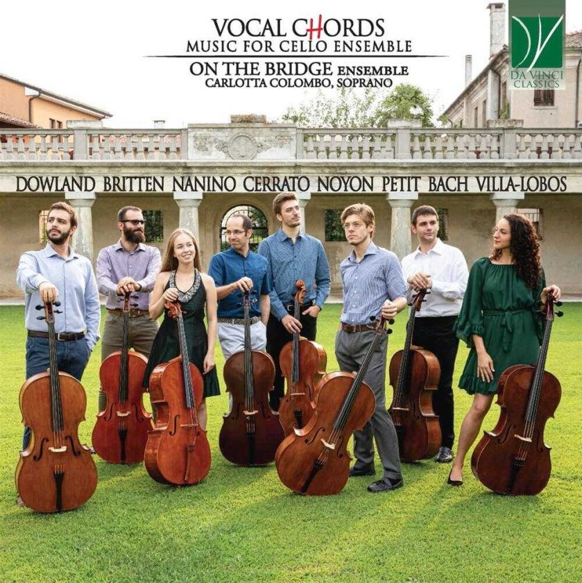On The Bridge Ensemble Vocal Chords: Musical For Cellos CD