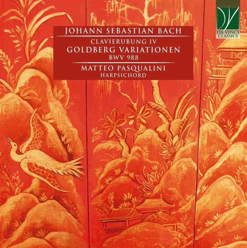 Matteo Pasqualini Bach: Goldbergvariationen Bwv 988 CD
