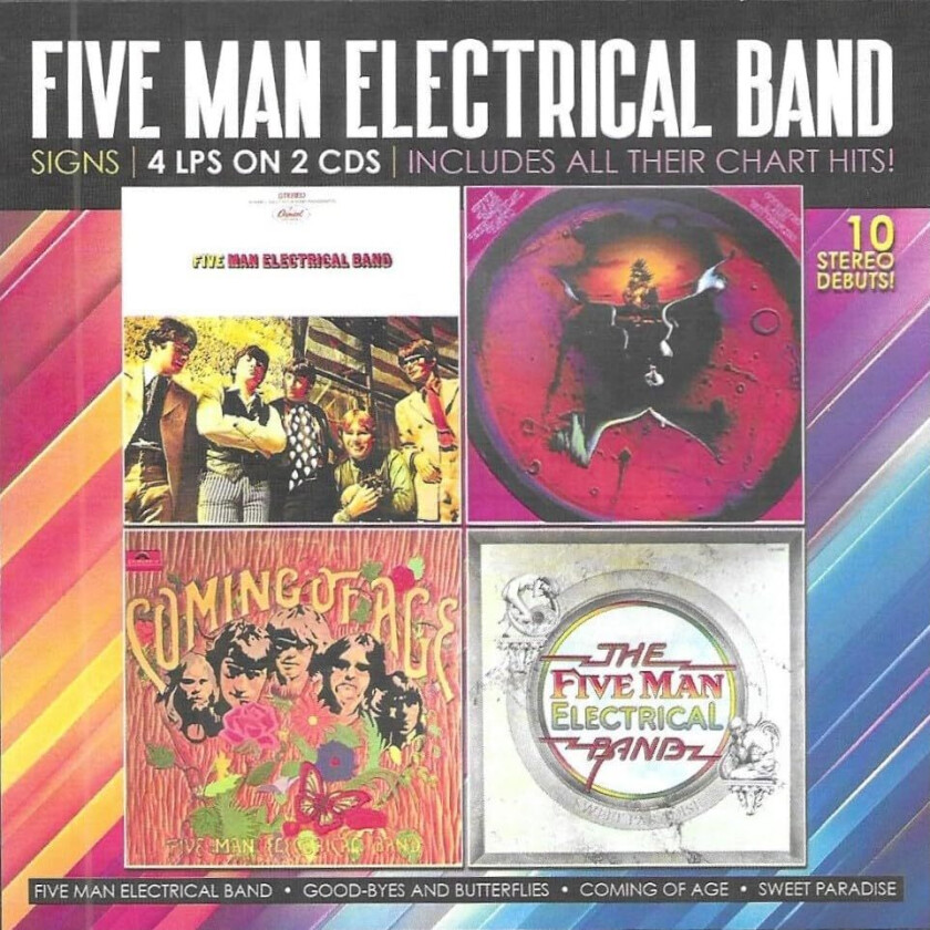 Five Man Electrical Band Signs CD