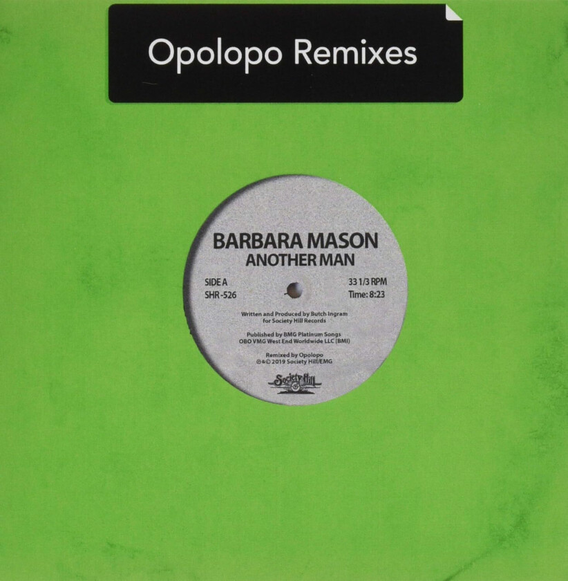 Barbara Mason Another Man: Opolopo Remixes CD