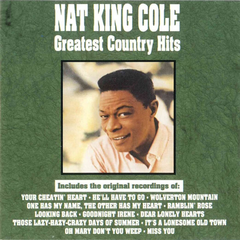Nat King Cole Greatest Country Hits LP/Vinyl