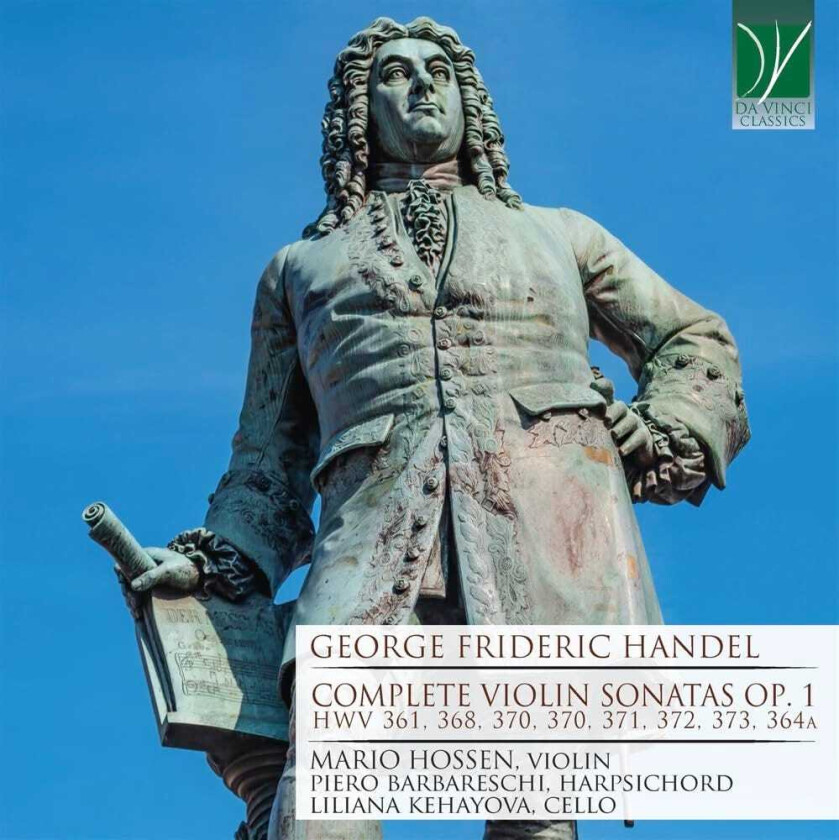 Mario Hossen, Barbareschi, Kehayova Handel: Complete Violin Sonatas Op 1 CD