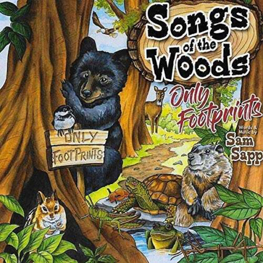 Sam Sapp Songs Of The Woods: Only Footprints CD
