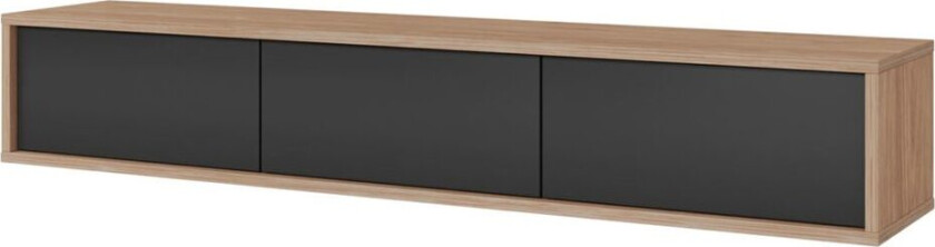 Flytende TV-stativ Frida 3 klaffer opp - Antrasitt