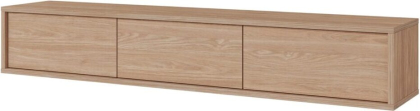 Flytende TV-stativ Frida 3 klaffer opp - Oljet Eik