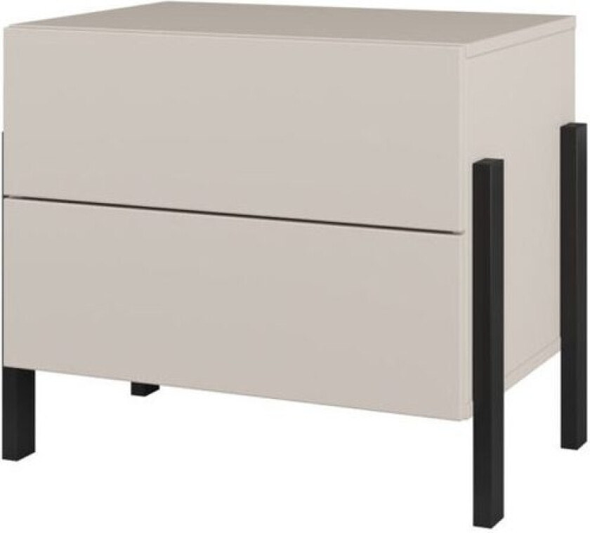 Nattbord Jukon S med 2 skuffer