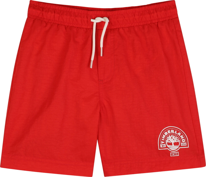 Badeshorts - Rød - - 12 år (152) - Badetøy