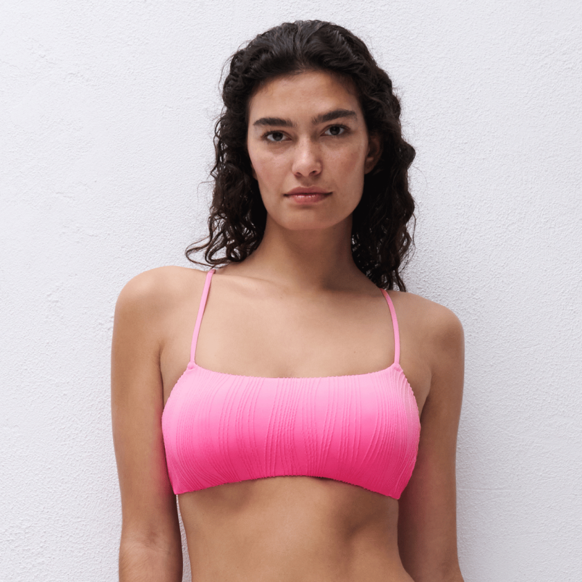 Pulp Swim bikinitopp uten bøyle, pink, Størrelse: M/L, Kvinner