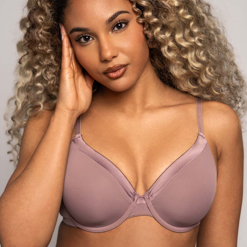 After Eden BH med bøyle, lilla, Størrelse: 90C, Kvinner