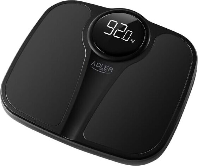Adler bathroom scale Electronic bathroom scale Adler AD 8172 up to 180 kg - black