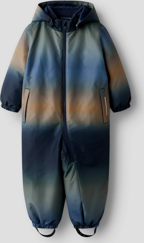 Nmmpsnow10 Suit Aop Flow Fo - Blue - 116