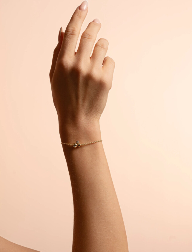 Bennet Tripple Brace G/Clear-Onesize - Gold - ONE SIZE