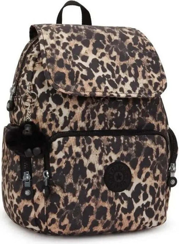 City Zip liten ryggsekk Wild Leopard