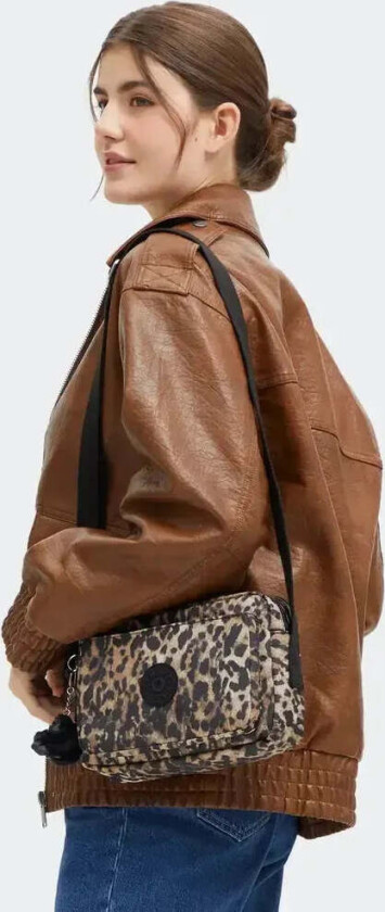 Abanu Medium Crossbody-veske Wild Leopard