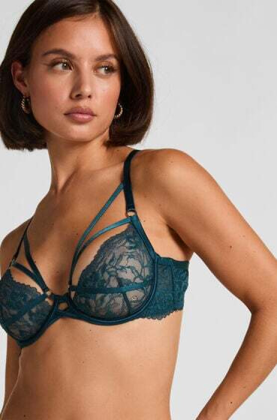 Amel Non-Padded Underwired Bra Blå