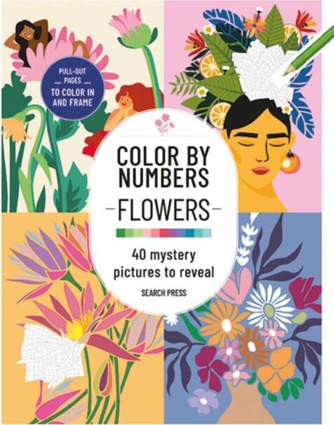 Color by Numbers: Flowers