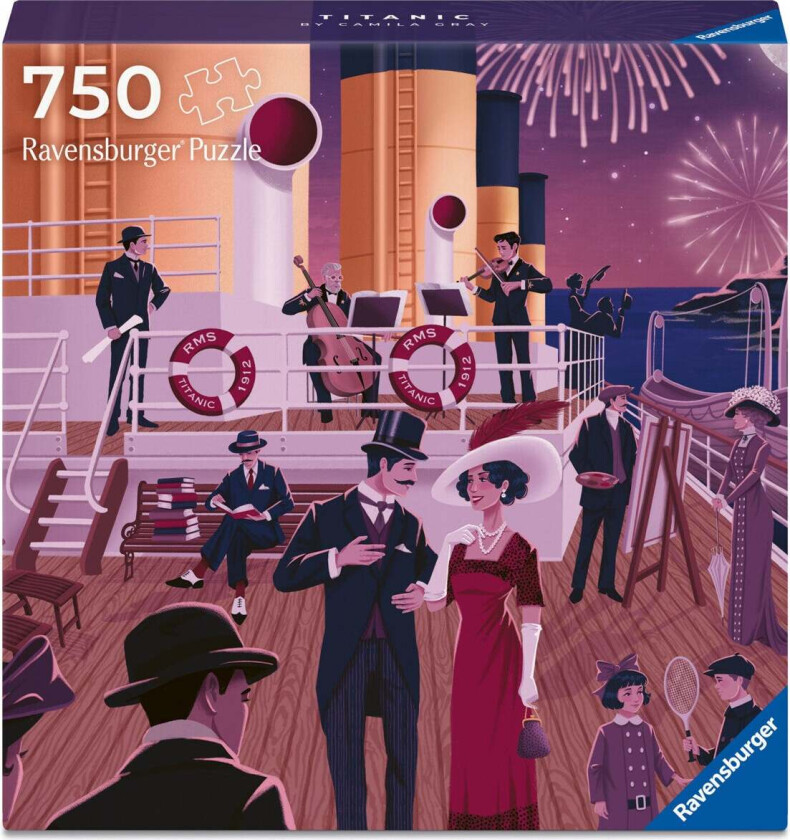 Puslespill 750 Titanic Ravensburger