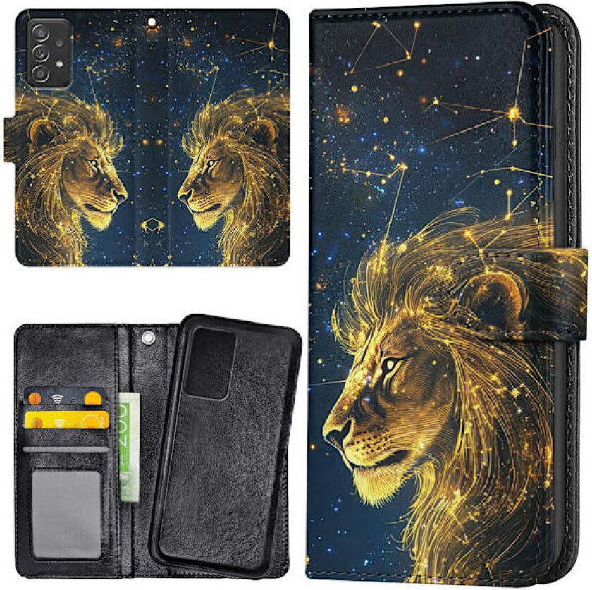 Samsung Galaxy A52/A52s 5G - Lommebok Deksel Lion