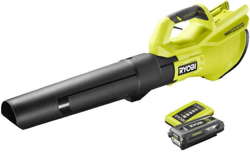 Ryobi Max Power RY36BLB-120 løvblåser m/batteri
