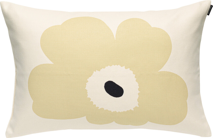 Unikko Cushion Cover 40 x 60 White Lt.Brown - Pynteputer og putetrekk - Maija Isola