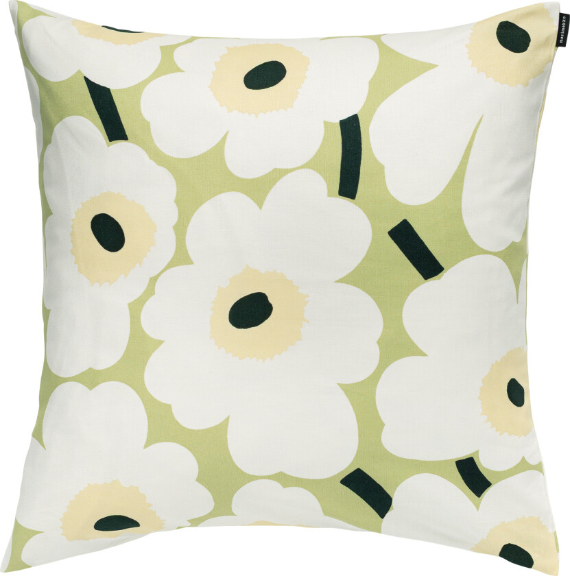 Pieni Unikko Cush.Cover 50 x 50 Pear Off White Melon - Pynteputer og putetrekk - Maija Isola