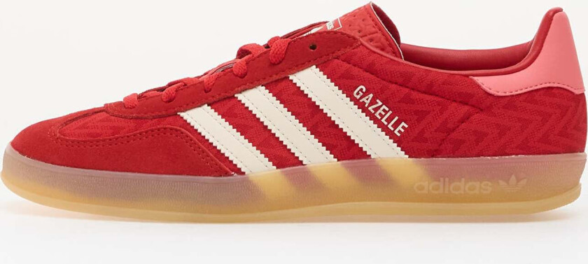 Joggesko adidas Gazelle Indoor W Better Scarlet/ Core White/ Gum EUR 36 2/3