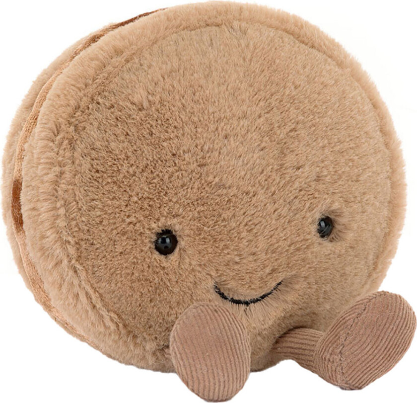 Kosedyr - 12x10 cm - Amuseables Mona Macaron - Chocolat - - OneSize - Kosedyr