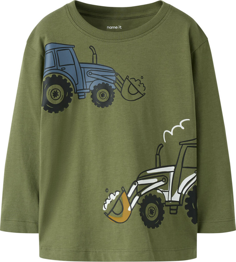 Genser - NmmBerlan - Olivin - - 2 år (92) - Genser