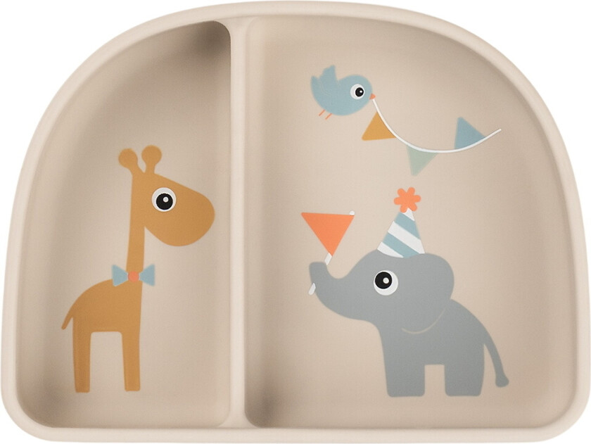 Skål - Silikon - Stick & Stay - Celebration - Sand - - OneSize - Skål