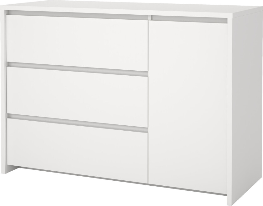 TVILUM Next skjenk med 1 dør og 3 skuffer