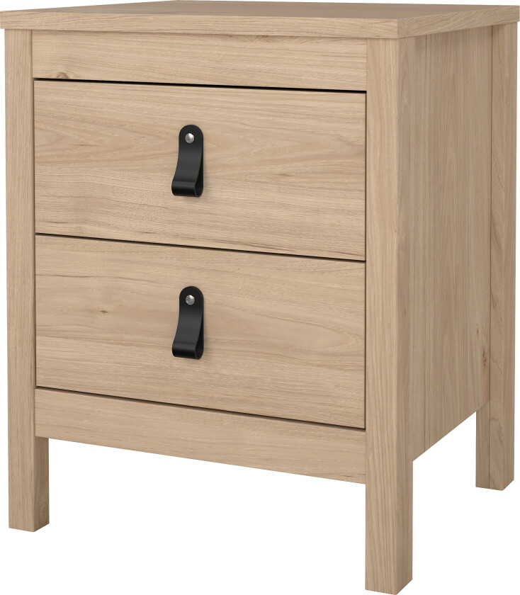 TVILUM Madrid Nattbord 2 skuffer - Pakke