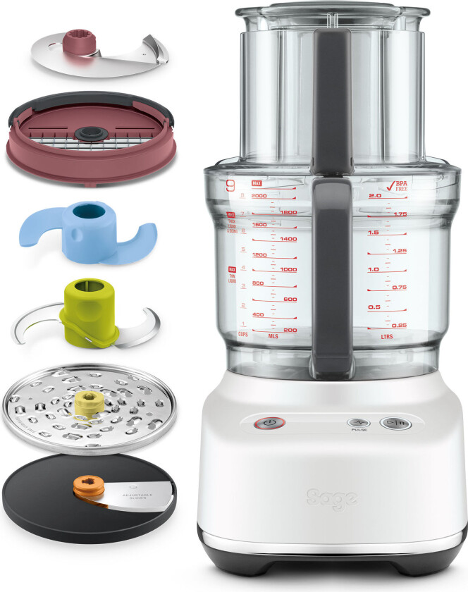 Bilde av SFP638SST Paradice 9 foodprosessor, hvit