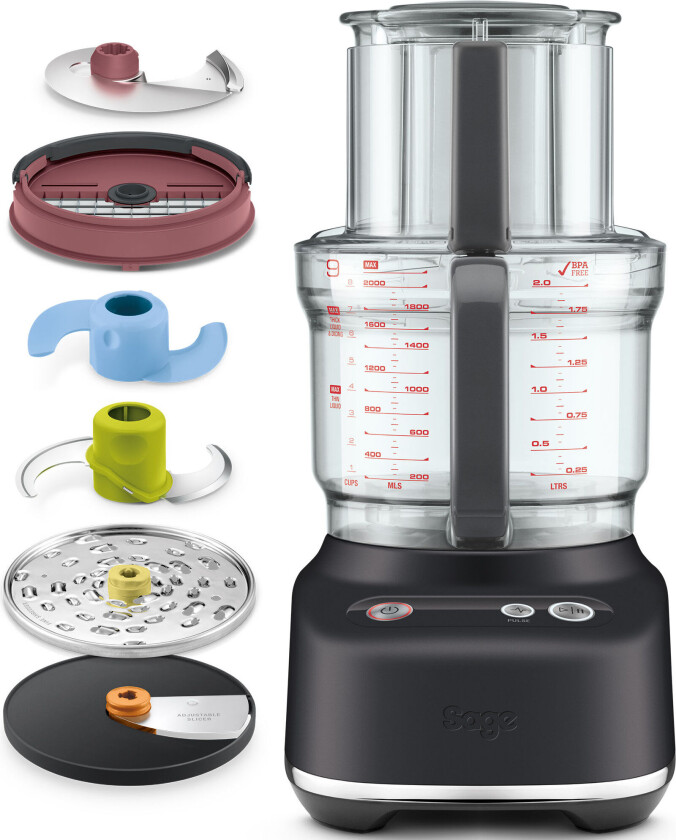 Bilde av SFP638BTR Paradice 9 foodprosessor, svart