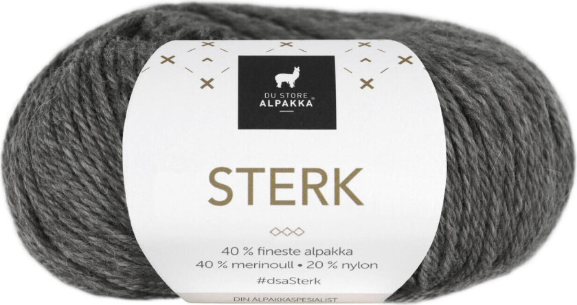 Sterk Garn 807 Grå