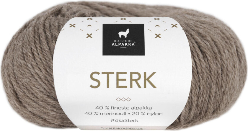 Sterk Garn 823 Lys brun