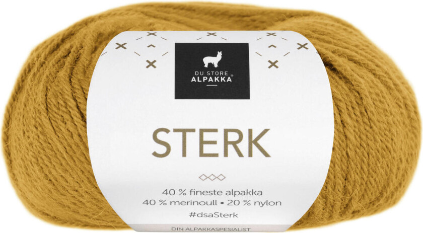 Sterk Garn 835 Gullgul