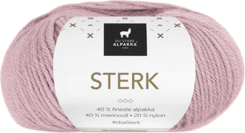 Sterk Garn 850 Lys rosa